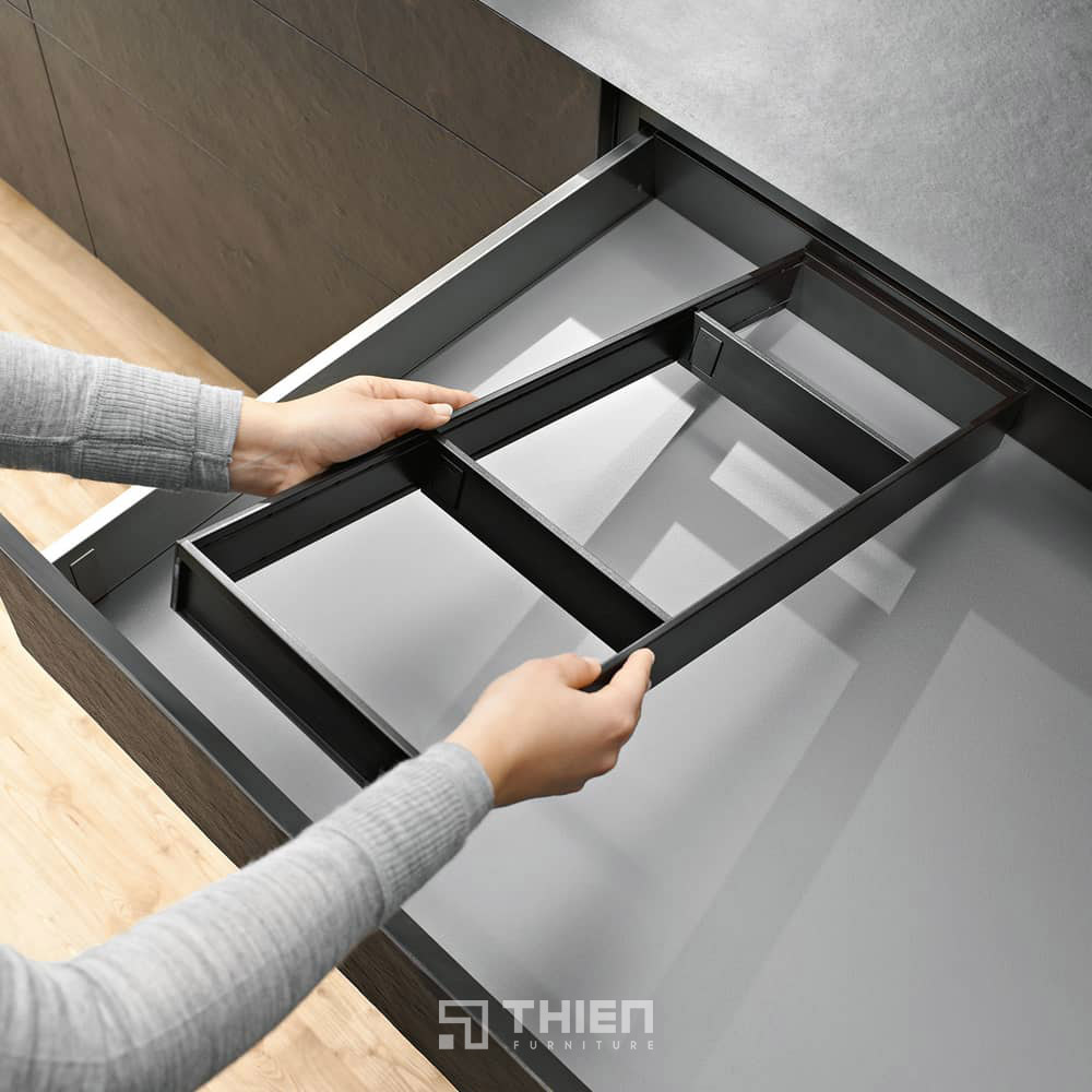Khay chia ngăn kéo tủ Blum AMBIA-LINE ZC7S500RS2